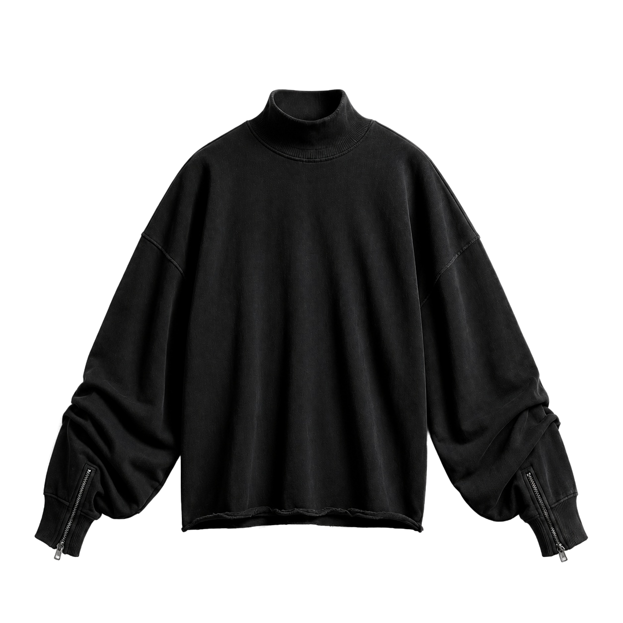 SWEATSHIRT "RETURN" /cycle 2 BLACK